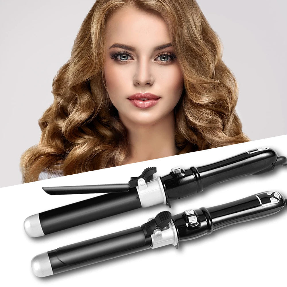 Automatic Hair Curler White Rose Gold 28mm