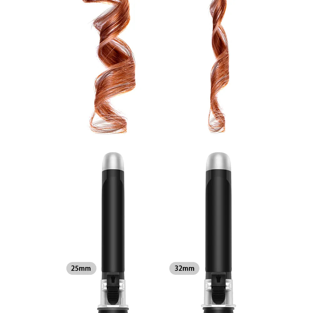 Automatic Hair Curler White Rose Gold 28mm