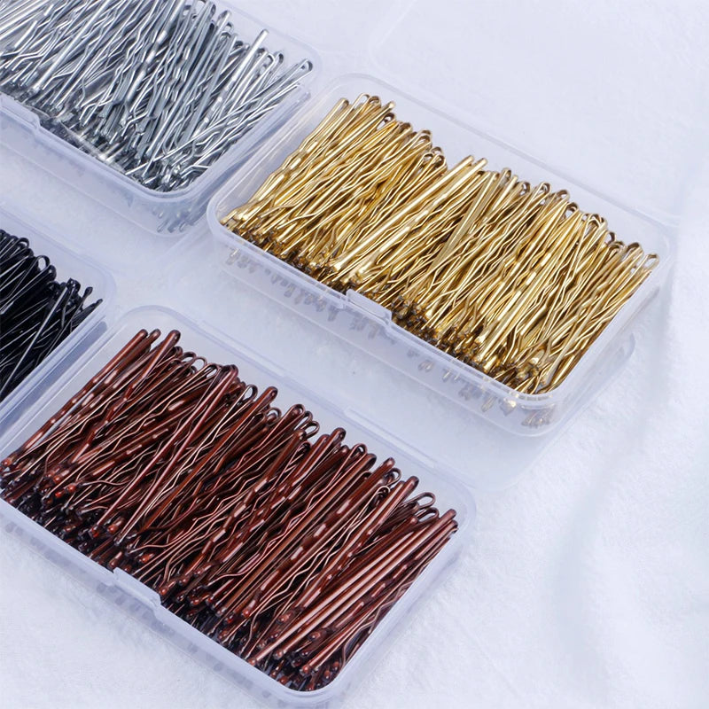 50-150Pcs 5cm Wave Bobby Pin