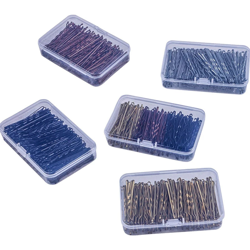 50-150Pcs 5cm Wave Bobby Pin