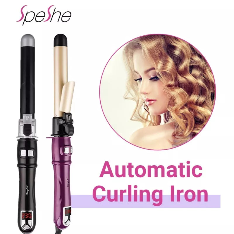 Automatic Hair Curler White Rose Gold 28mm