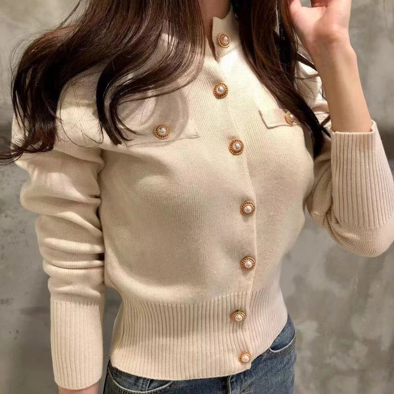 Autumn Knitted  Long Sleeve Sweater